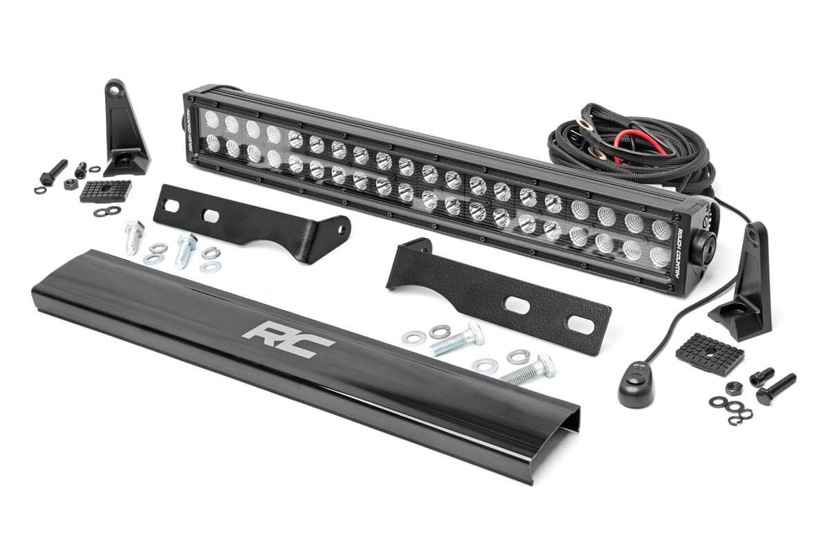 Jeep 20 Inch LED Bumper Kit 11 20 WK2 Grand Cherokee Rough Country