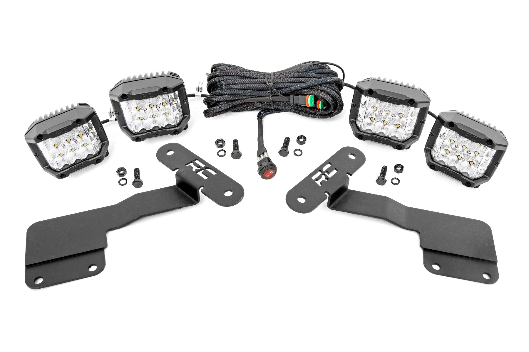 3-inch Wide Angle OSRAM LED Lights