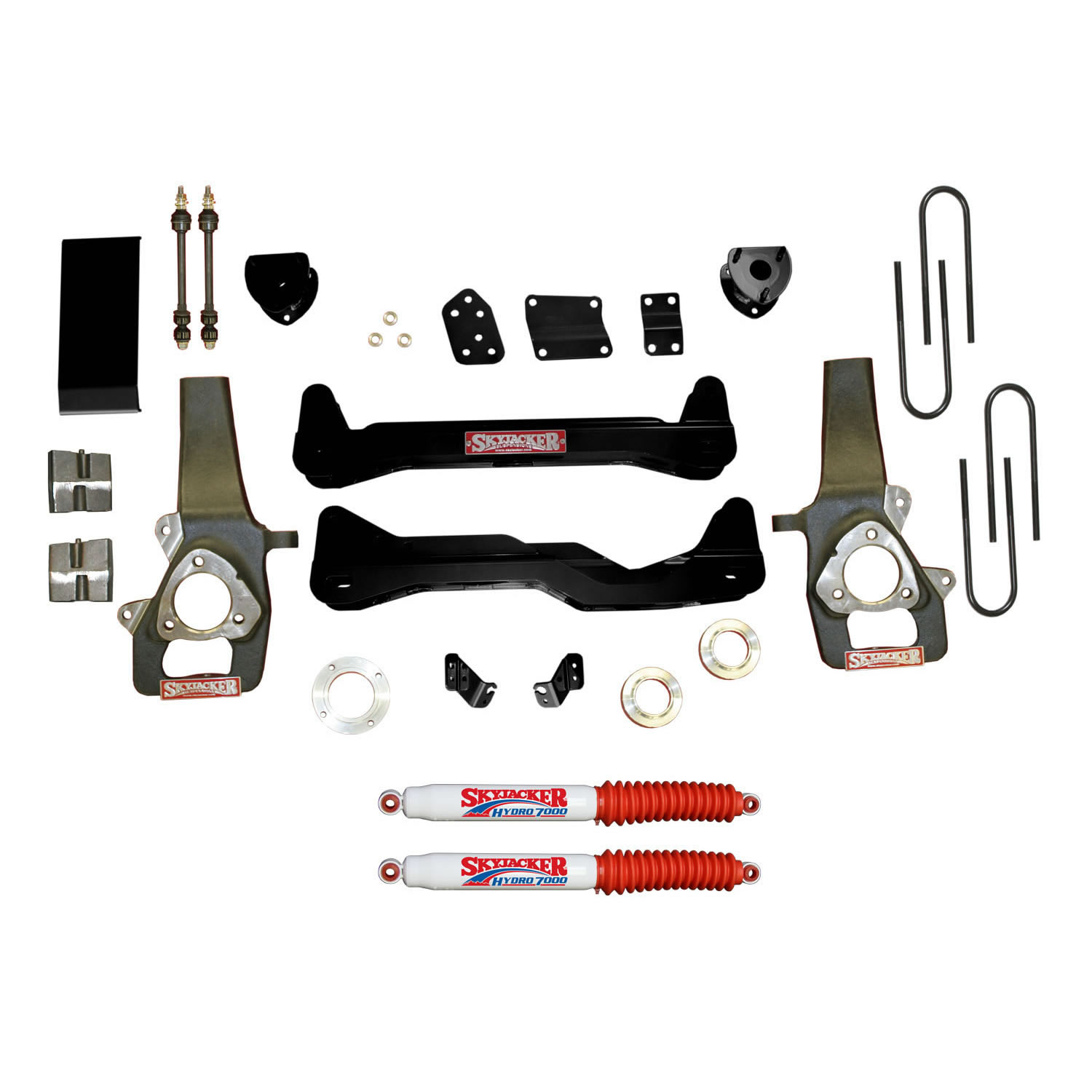 Suspension Lift Kit Wshock 6 Inch Lift 4 Shocks 06 08 Dodge Ram 1500 Skyjacker Southern Off Road 